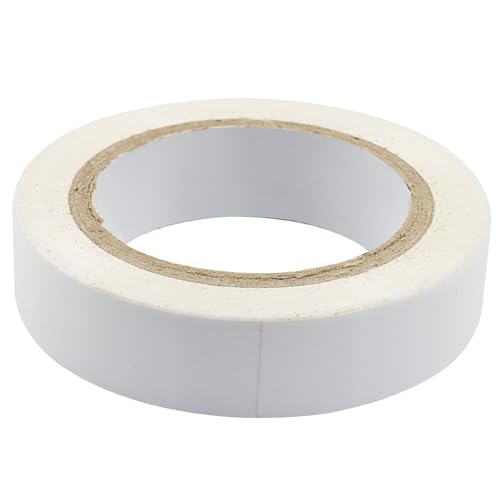 Electrical Tape, White, 3-Pack, 0.62 Inch x 32.8 Ft
