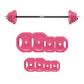 RitFit Adjustable Barbell Weight Set with Padded Bar for Home Gym - style: 80LB