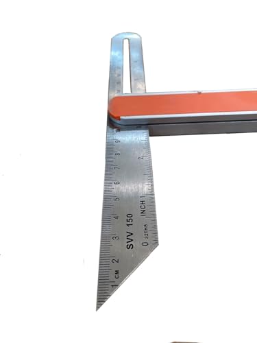 Swanson 9” Sliding T-Bevel Angle Layout Gauge Tool, Stainless Steel Blade - size: 9", style: T- Bevel with Metal Knob Squares