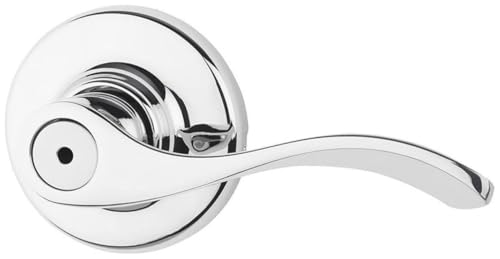 Kwikset 300BL 26 6AL RCS Balboa Bed/Bath Lever, Polished Chrome - color: Polished Chrome, size: 1 Pack