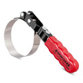 Spurtar Small Oil Filter Wrench Adjustable Swivel Oil Filter Removal Tool - size: Small: 3-1/4" - 3-11/16"