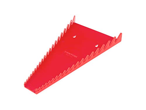 TEKTON 19-Tool Combination Wrench Organizer Rack (Red) | ORG29219 | Made in USA - color: Red, size: 19-Tool