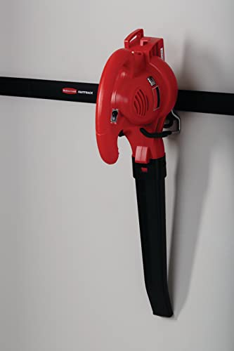 Rubbermaid Garage FastTrack Power Tool Holder Satin Nickel Wall Mounted Storage System Holds up to 50 pounds for Home/Garage/Tool Organization - style: Power-Tool Hook