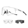 KAPVOE Photochromic Cycling Glasses Clear Mountain Bike Glasses K9022 - color: Transparent
