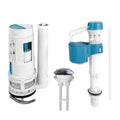 2-Inch Dual Flush Valve Replacement Kit for One-Piece Toilets - Includes 2.2" Threaded Button, 8.2" Flush Valve & Fill Valve - Fits 10-13.5" Tanks with 2.56-2.76" Drain Holes - size: 2-Inch Drain Outlet