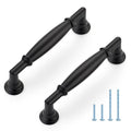 HOME EDIT Matte Black Cabinet Handles 3-1/2 Inch Pulls 20 Pack - color: Matte Black, size: 3-1/2 inches Hole Center