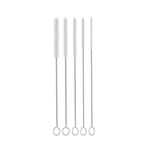 10" Extra Long Tube Brush Set - Small 5 Pack - White - color: White, size: Small 5 Pack (2mm 3mm 4mm 5mm 6mm)