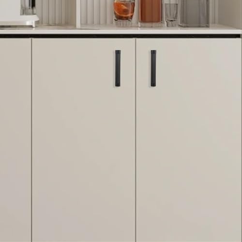 10 Pack 3-3/4 inch(96mm) Matte Black Kitchen Cabinet Handles Cabinet Pulls Black Drawer Pulls Kitchen Cabinet Hardware Handles Dresser Handles - color: Matte Black, size: 3-3/4" Hole Center（96mm）