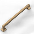 Amerdeco 10 Pack Champagne Bronze Cabinet Handles 7.5 Inch(192mm) Hole Center for Kitchen & Bathroom Drawer & Dresser Pulls ZH0010 - color: Champagne Bronze, size: 7.5"/192MM Hole Center