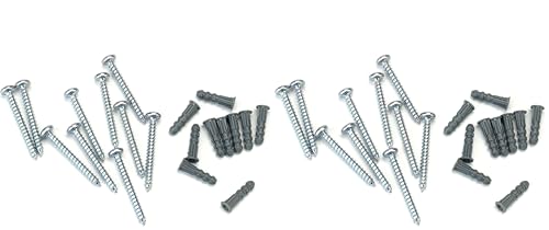 ClosetMaid 23587 MaxLoad Mounting Hardware, 1 Count (Pack of 2), Silver - size: 1 Count (Pack of 2), style: Mounting Hardware