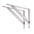 YUMORE 14 Inch Shelf Bracket, Heavy Duty L Bracket, 2 Pack - size: 14"(Soild)