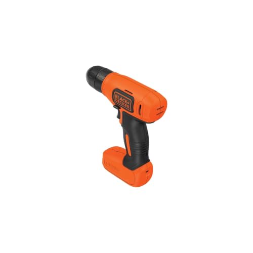 BLACK+DECKER 8V MAX* Cordless Drill + 43 pc. Home Decor Project Kit (BDCD8HDPK)