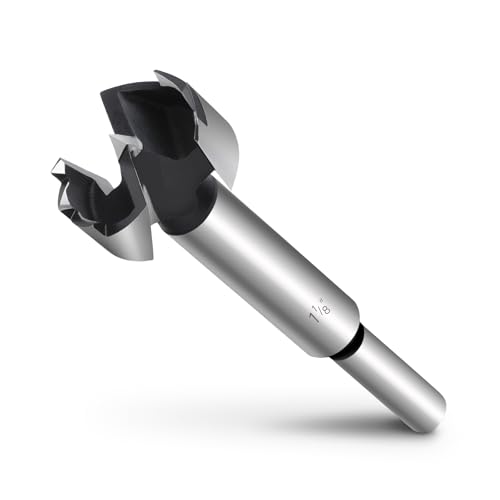 1-1/8" Forstner Bit Wood 1-1/8 Inch Dia. Drill Bit Woodworking - size: 1-1/8"
