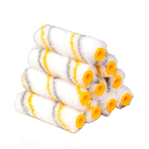 King Origin 10-Pack Paint Roller 4 Inch, 1/2" Nap - size: 10 PCS, 4-In