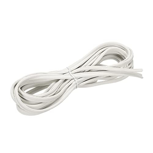 uxcell Screen Spline, 10M/32.81Ft Silicone Sealing Strip Window Screen Retainer, 4mm OD White - size: 4mm x 10M