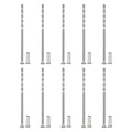 PATIKIL Cabinet Handle Screws M4 x 90mm, 10 Set Break Away Screws Drawer Pull Phillips Drive Flat Countersunk Head Bolts with Sleeve for Door Handle Lever - size: M4 x 90mm