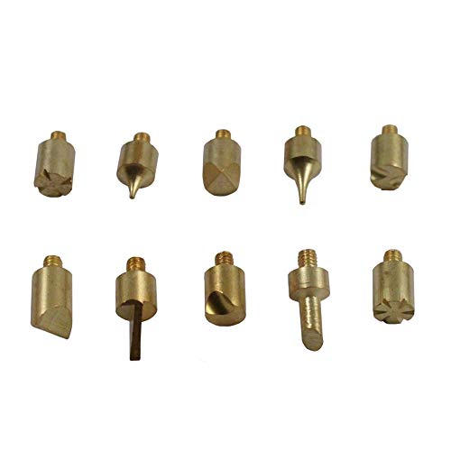 Wood Burning and Soldering Tips Stencil Set 28pc - size: 28pc