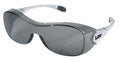 MCR OG112AF Crews Law OTG Over The Glass Safety Glasses Grey Lens Anti-Fog 1 Pair - color: Gray