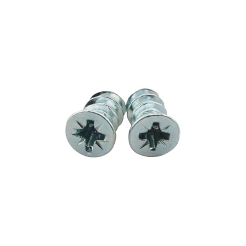 24pcs Drawer Slide Replacement Screws Head Phillips Self-Tapping Screws Compatible with Chest of Drawers Parts 100349; 100347