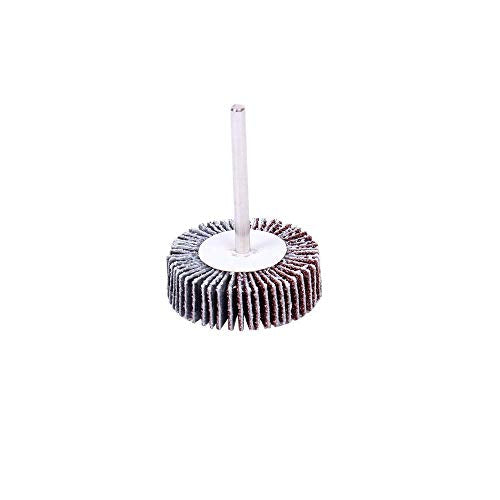 20PCS Flap Wheel Sander,80 Grit 1/8" Shank Sanding Bits Set - size: 32mm x 24mm