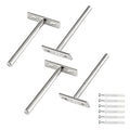 Luomorgo 5 Inch Floating Shelf Bracket, 4 Pcs Blind Shelf Bracket - size: 5 Inch