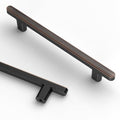 Asidrama 10 Pack 5 Inch(128mm) Oil Rubbed Bronze Kitchen Cabinet Handles, Cabinet Pulls Kitchen Cabinet Hardware for Cupboard Drawer Pulls - color: Oil Rubbed Bronze, size: 5" Hole Center, style: 10 Pack