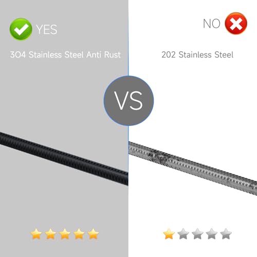 MAYYAYA Brass Ball Handheld Shower Head Holder, 59IN ShowerHead Hose, Black - color: Black