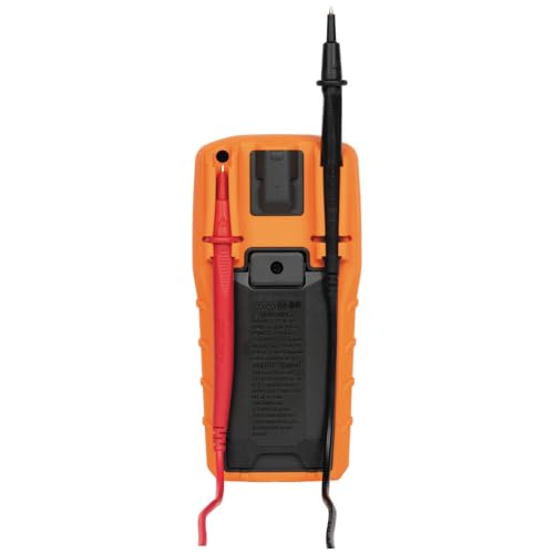 Klein Tools ET270 Auto-Ranging Digital Multi-Tester, AC/DC, Resistance, Continuity, GFCI Receptacle Tester with Test Leads and Receptacle Cord - size: GFCI Receptacle Tester