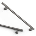 Asidrama 10 Pack 10 inch Brushed Black Nickel Kitchen Cabinet Handles - color: Brushed Black Nickel, size: 10" Hole Center