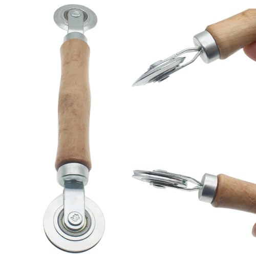 2 Pcs Screen Repair Kit Screen Roller Tool 3 in 1 Window Spline Roller for Window Screen Door Repair and Install