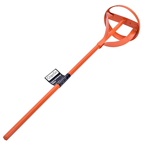 Paint & Mortar Mixer, 16" L, 3" Dia, Style#01 - color: Orange#01