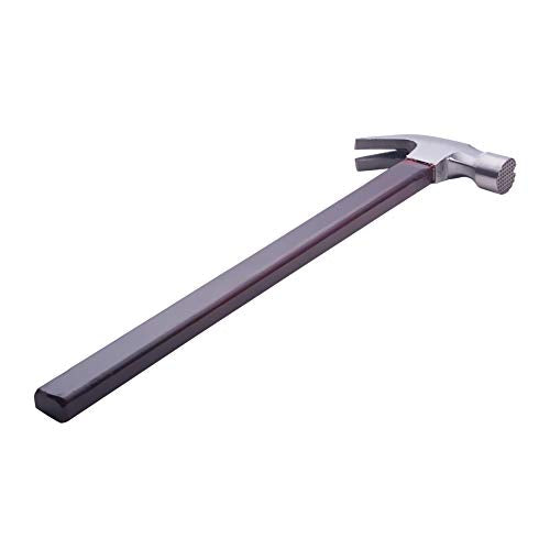Utoolmart 8.8 Ounce Magnetic Anti-slip Head Wooden Handle Curved Claw Hammer 40cm/15.7" Length - size: 40cm
