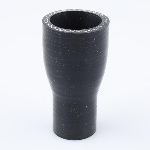 AC PERFORMANCE ID 1.25" to 3/4" Straight Silicone Hose Reducer Black - color: Black, size: ID 1.25" to 3/4" (32mm to 19mm)