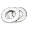 M10 Flat Washers 100 Pack, Stainless Steel Metric Washers for Screws and Bolt… - color: Silver, size: M10