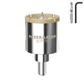 MOLLOM 1-9/16" (40mm) Diamond Hole Saw with 2 Pilot Drill Bit - size: 40mm | 1-9/16", style: Single Pack