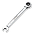 SORAKO 21mm Ratcheting Combination Wrench, Chrome Vanadium Steel Gear Wrench, Industrial Grade Cr-V Steel Gear Spanner, Household Garage Tools(Metric) - style: 1-21mm Metric