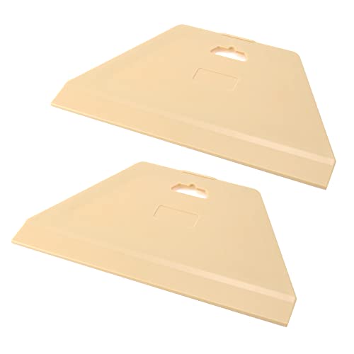T Tulead Wallpaper Smoother Tool Plastic Wallpaper Scraper 2PCS