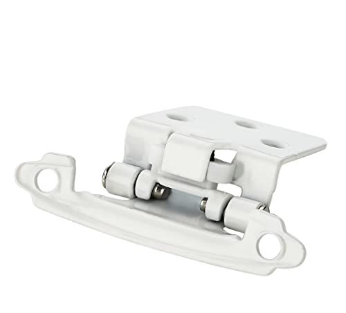 Ravinte White Cabinet Hinges, 1/2 Inch Overlay, 60 Pack (30 Pairs) - color: White
