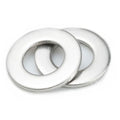 M8 Flat Washers 100 Pack, Stainless Steel Metric Washers for Screws and Bolt… - color: Silver, size: M8