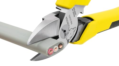 Tsunoda PKN-225ATG, High-Leverage Heavy Duty Diagonal Cutters 9-inches (225mm) - size: 9-inches Elastomer Handle