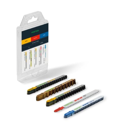 Festool 578071 All-Purpose 21-Piece Jigsaw Blade Set STS-Sort/21 W/P/M