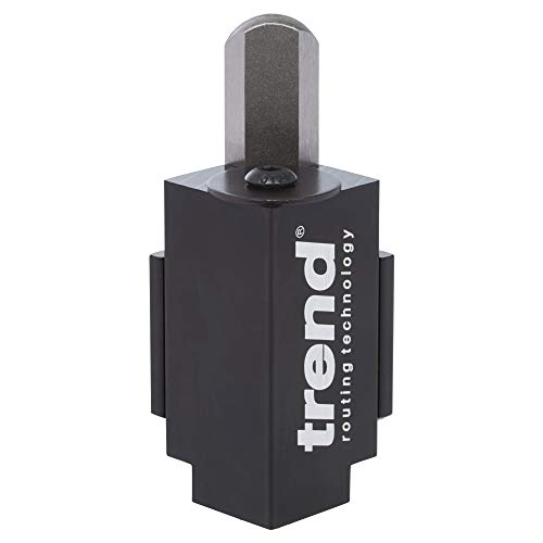 Trend Hinge Recess Squaring Corner Chisel, Spring Loaded Tool for Squaring Hinge Mortises and Lock Faceplates, C/CHISEL