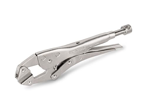 TEKTON 9 Inch Swivel Pad Locking Clamp | CLK11009 - size: 9 in., style: Swivel Pad Locking Clamp