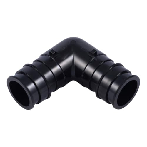 SharkBite 1-1/4 Inch 90 Degree Expansion Elbow for PEX-A Pipe, Pack of 10, Plastic Plumbing Fittings for PEX-A Tubing, UA0235 - size: 1-1/4 in., Pack of 10