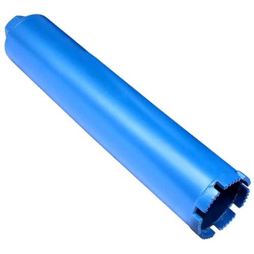 2 1/2" Core Drill Bits with 1-1/4"-7 Thread Featuring 15.74" Drilling Depth 10mm Diamond Segment Specifically Designed for Heavy-Duty Applications in Reinforced Concrete Brick and Masonry - size: 2 1/2 Inch | 63mm