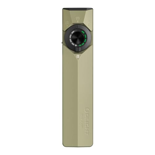 OLIGHT ArkPro Ultra Rechargeable Flat EDC Flashlight,1700Lumens,Olive Green - color: Olive Green