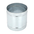 PATIKIL 7 Inch Duct Connector Coupling, Galvanized Steel Straight Dryer Vent Coupler Flexible Ducting Collar Connector Round Crimped Ventilation Duct Extension for HVAC System Pipe - size: 7 Inch