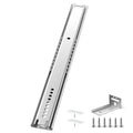 14 Inch Center Mount Drawer Slides 4 Pcs, Heavy Duty Hidden Rails - size: 14 Inch