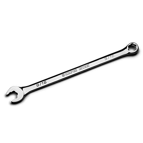 Capri Tools 9/16 in. WaveDrive Pro Combination Wrench for Regular and Rounded Bolts - size: 9/16"