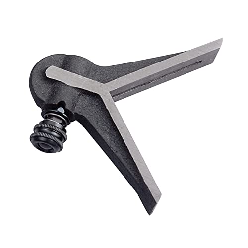 Starrett Center Head Only for 4" Combination Squares - color: Black Wrinkle, size: 4"